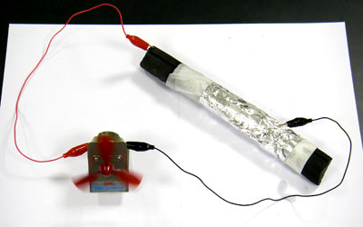 備長炭電池　その１